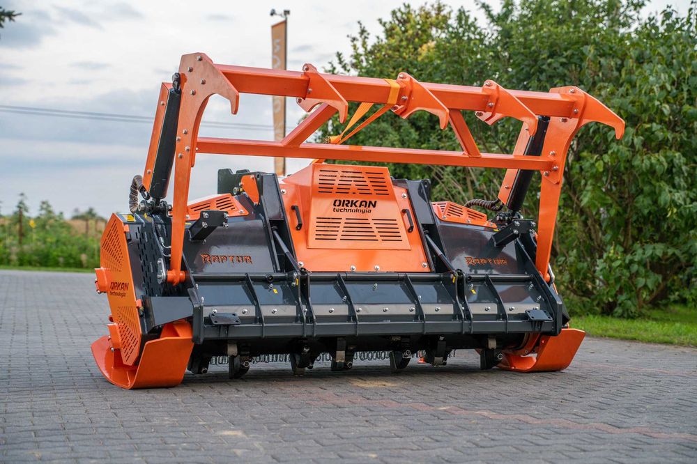MULCZER LEŚNY WGŁĘBNY ORKAN ML R4 220, 225 rozdrabniacz frez stały ząb