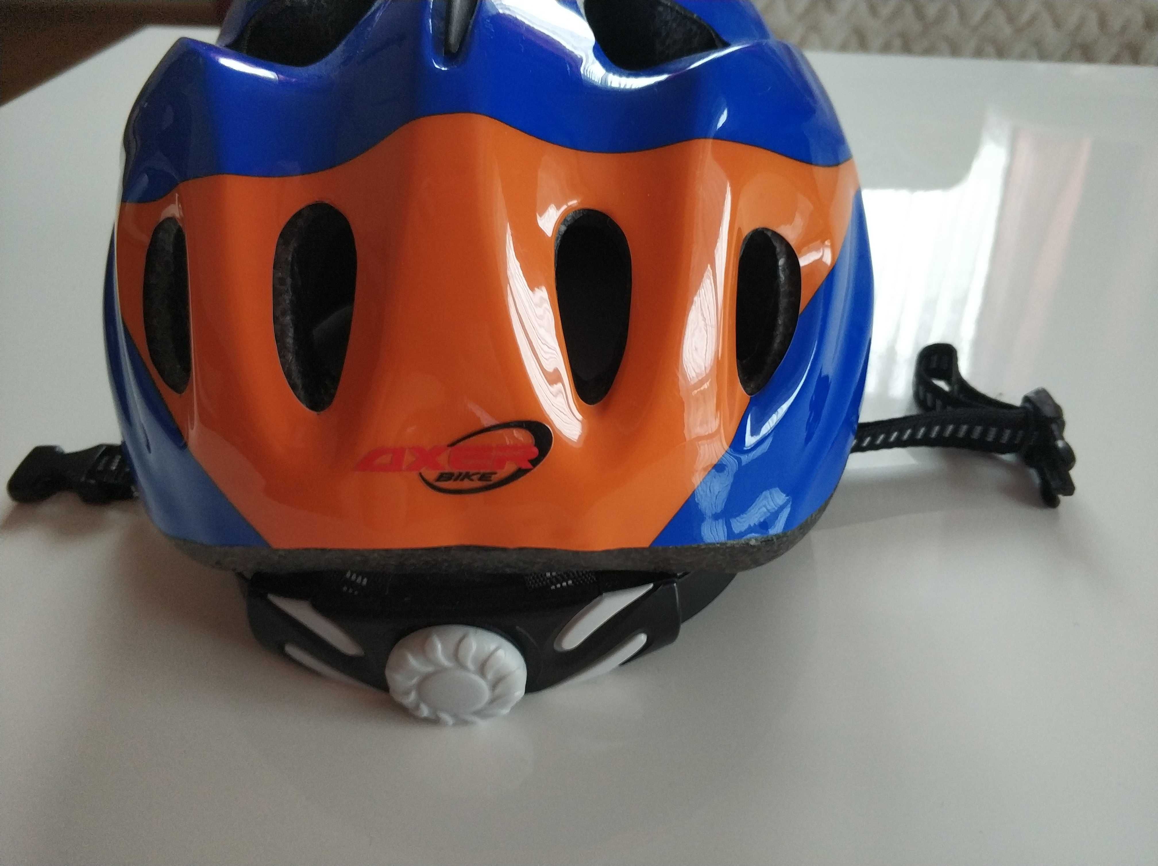 kask rowerowy Axer Bike rozm. M 52-56 cm dla chłopca