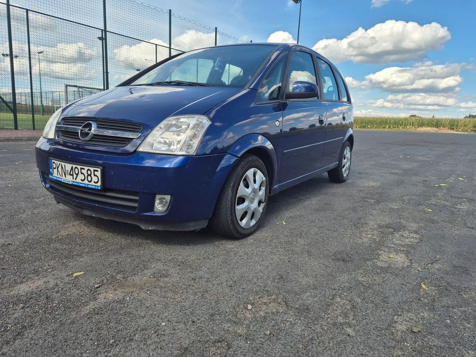 Opel Meriva 1,6+Gaz Zarejestrowany/Klimatyzacja/Ważne Opłaty!!!