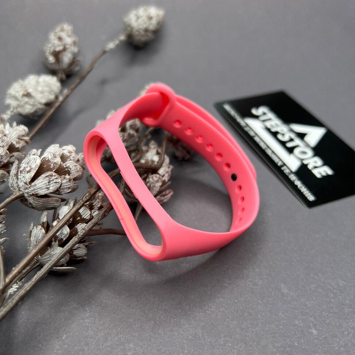 Ремешок силиконовый 3 Xiaomi mi band ми бенд 4 однотонный