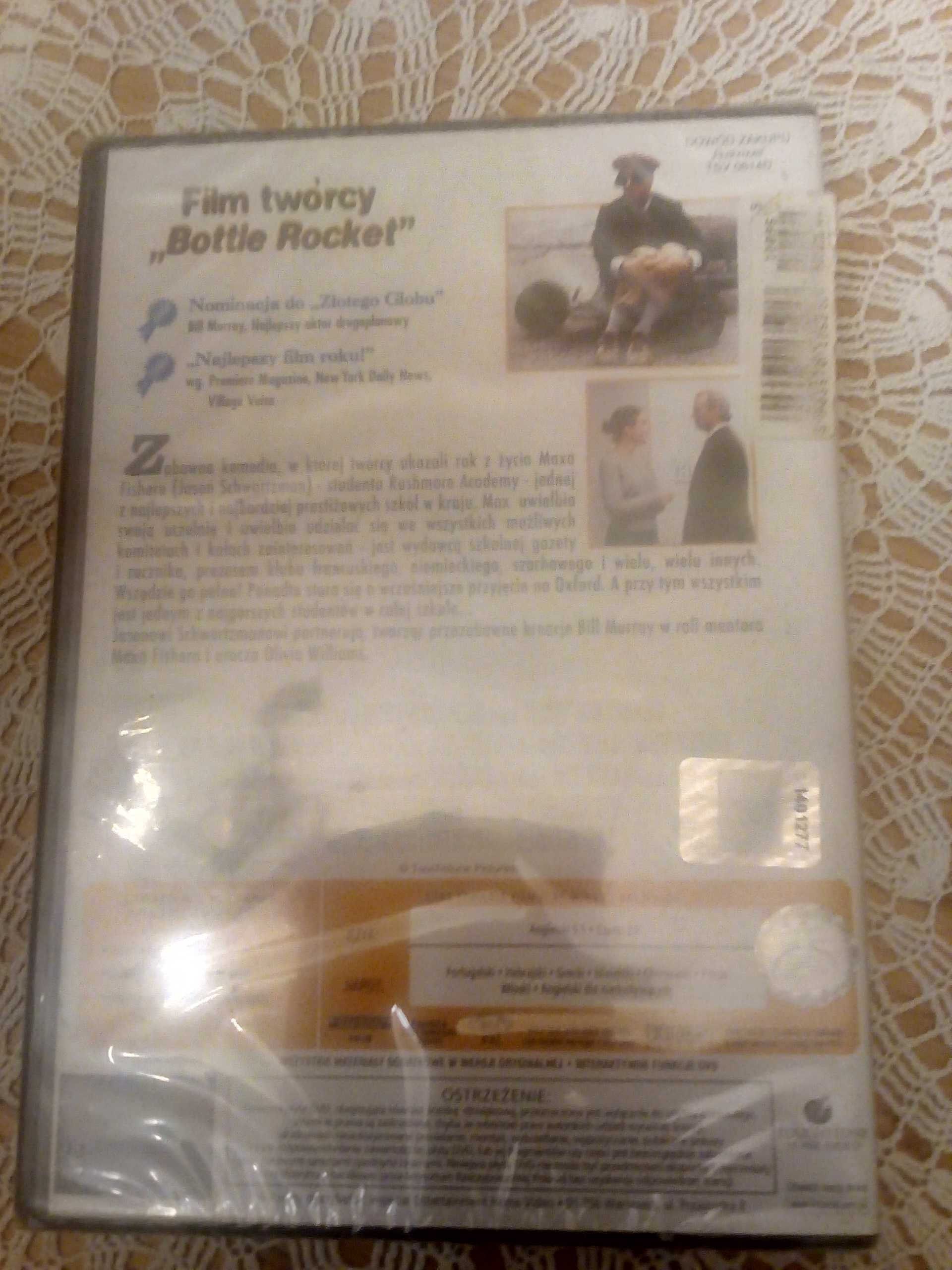 DVD RUSHMORE - Wes Anderson - polskie wydanie jakość jak bluray -FOLIA