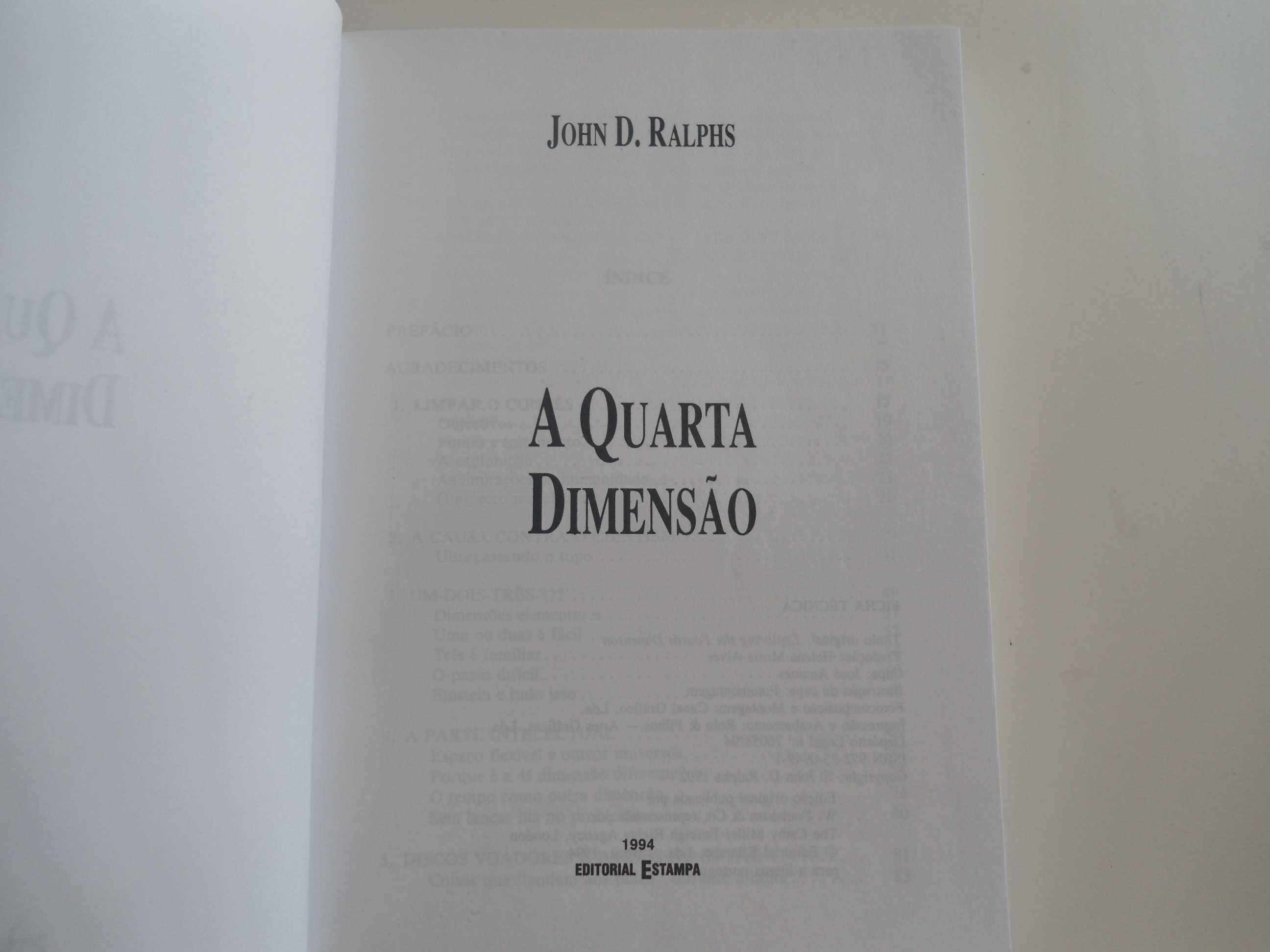 A Quarta Dimensão por John D. Ralphs (1994)