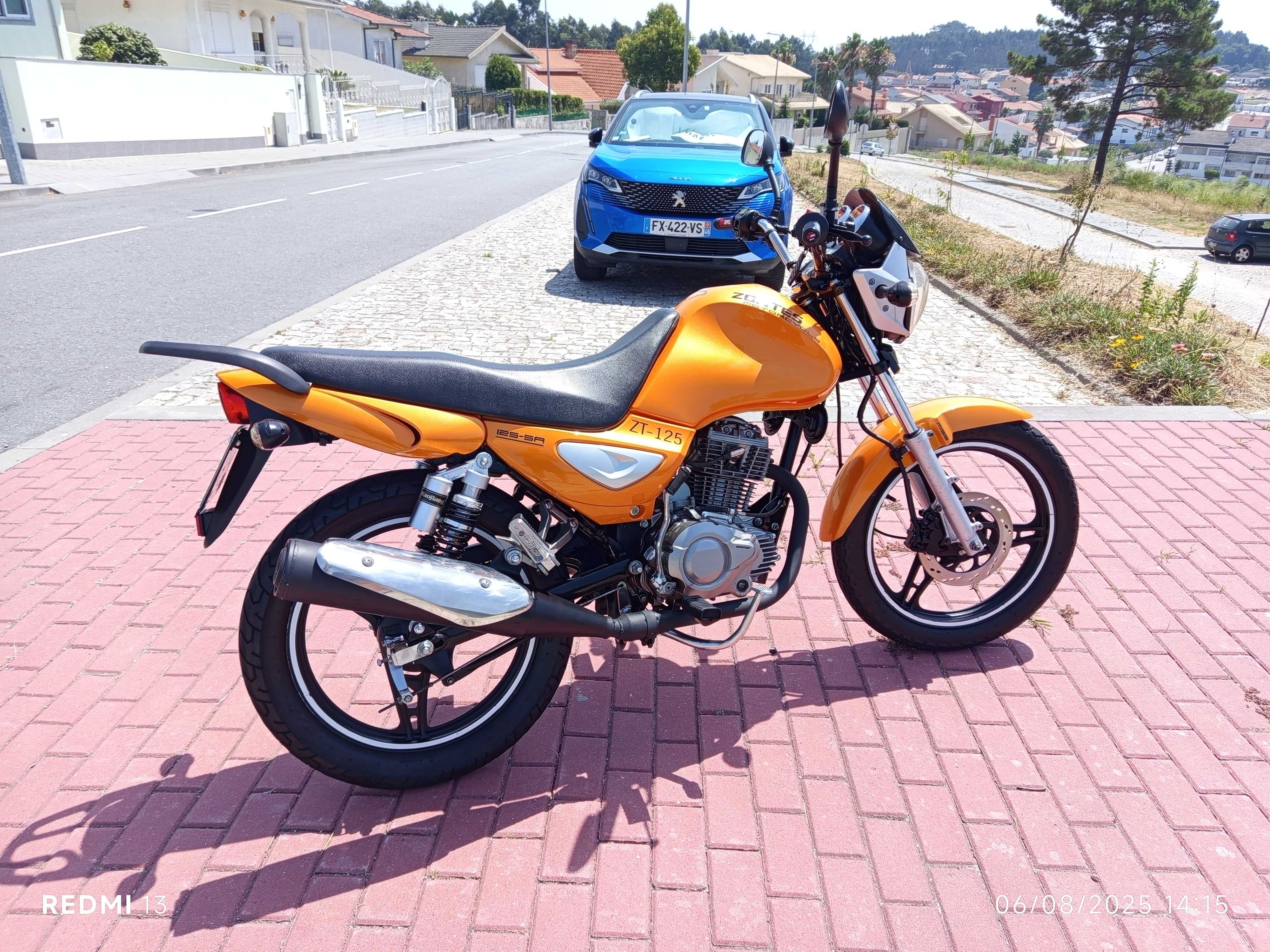 Zontes 125cc(excelente estado)