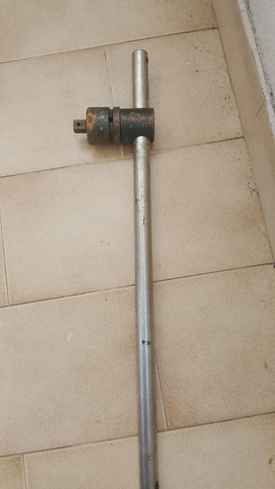 Alavanca ou chave de catraca com tubo de extensão