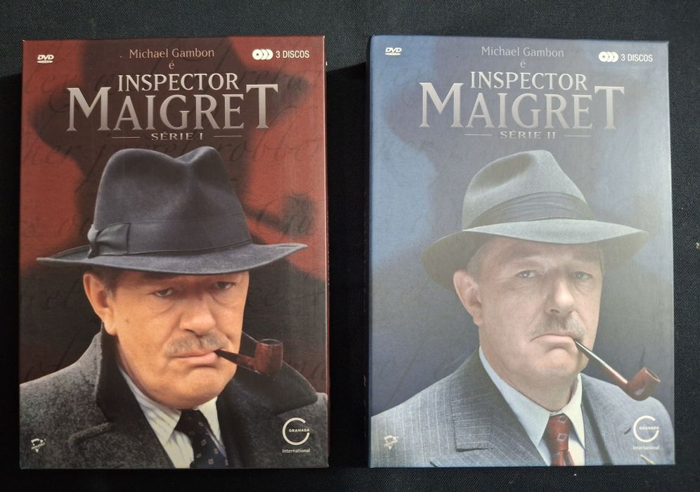DVD Inspector Maigret série 1 e 2.