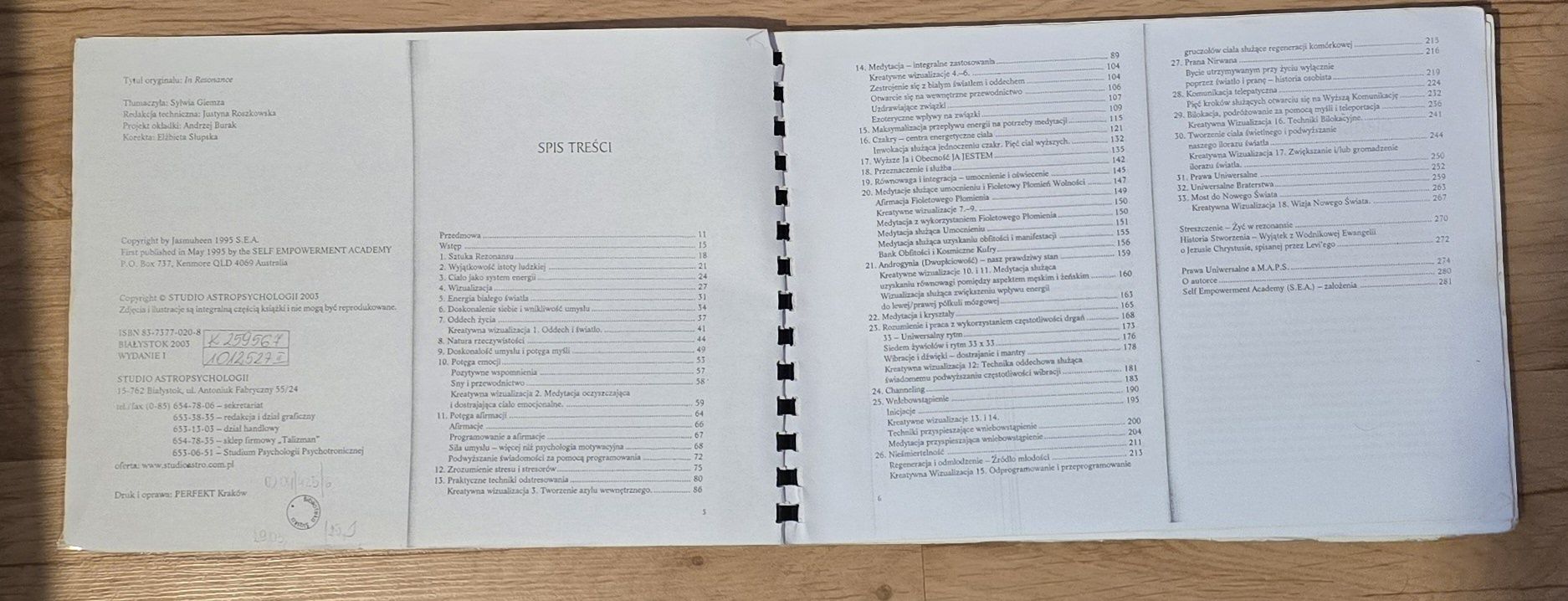 Astropsychologia.Żyć w rezonansie. Żyć światłem.