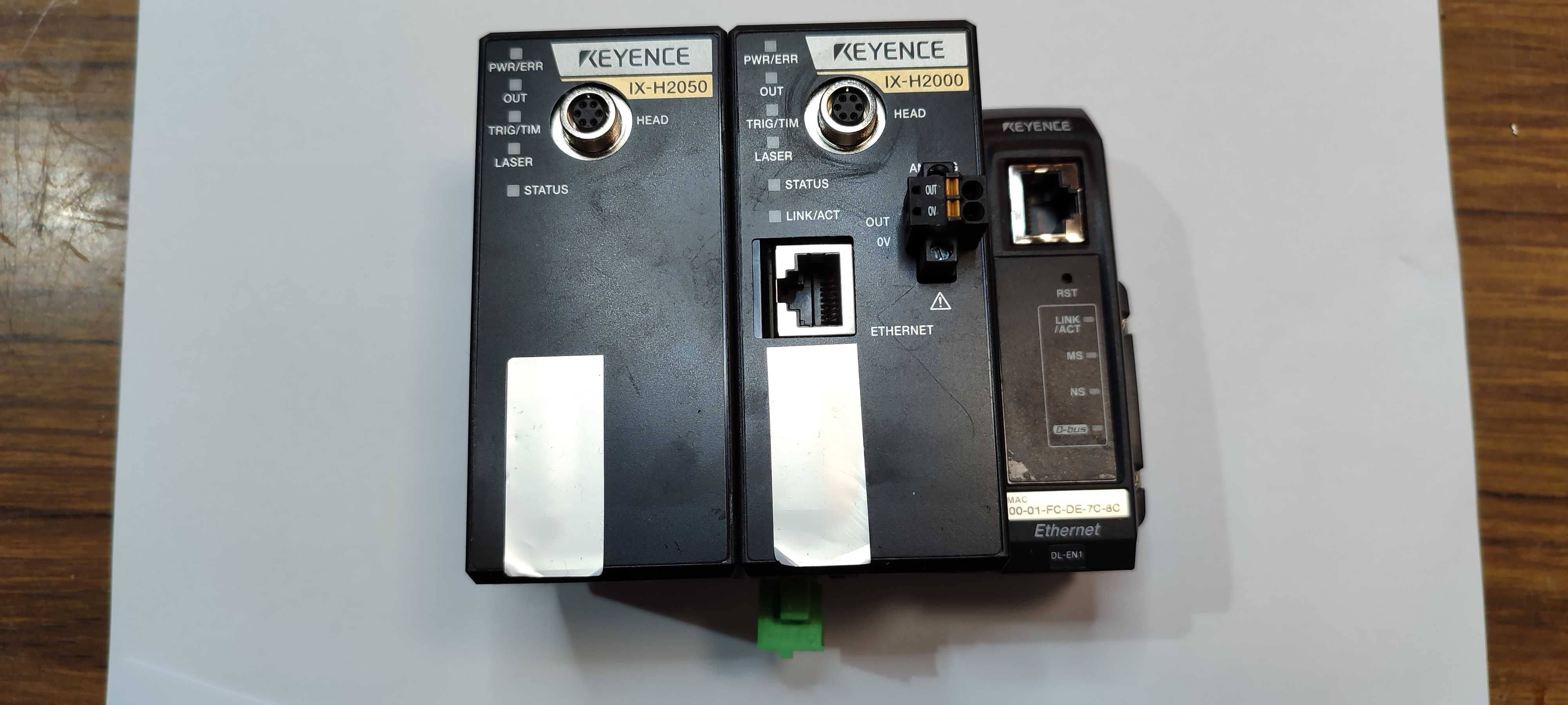 Camara e controlador Keyence IX-H2050 + IX-H2000 + IX150(x2uni)