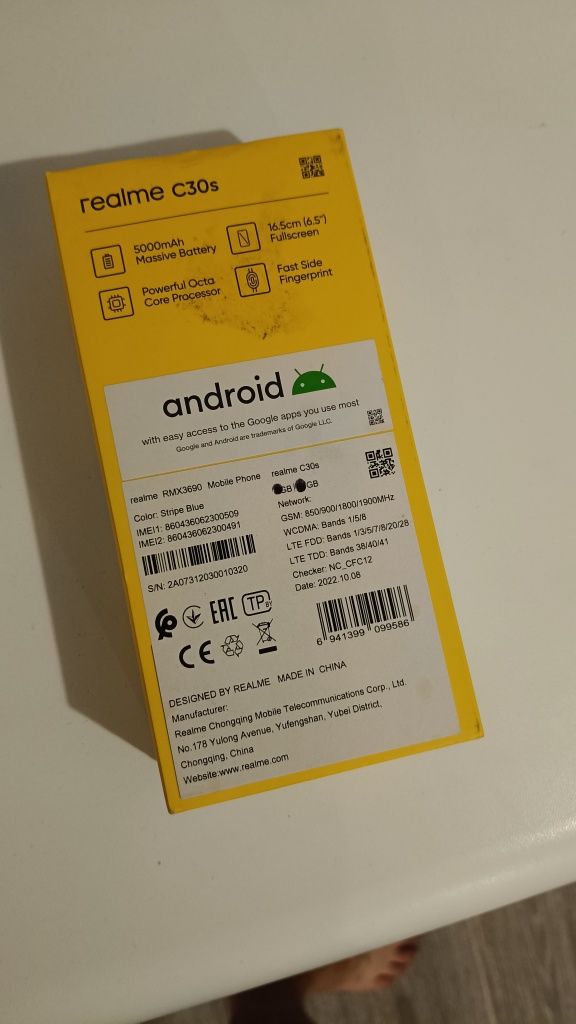 Realme c30s 2/32