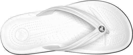 Crocs Unisex Crocband Flip вьетнамки белые женские крокс, оригинал.