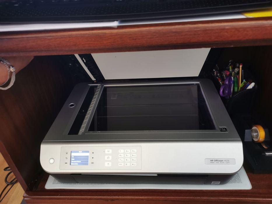 Computador fixo completo com impressora multifunções