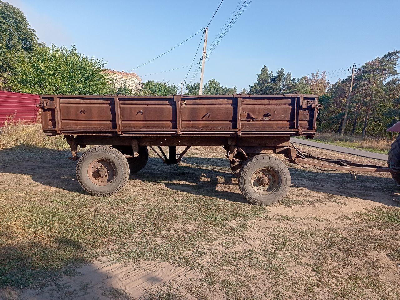 Продам причеп 2ПТС4