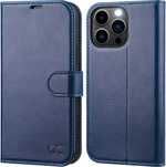 OCASE iPhone 13 PRO etui z klapką Skórzane portfel RFID Karty