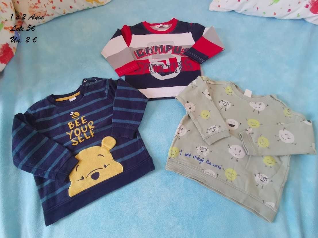 Roupa para menino de 1 a 2 anos