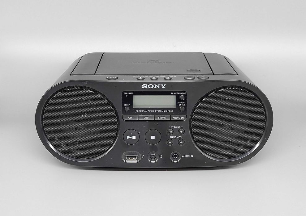 Radio SONY ZS-PS50 USB,CD,FM,AM, AUX jak nowe