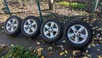 Диски с резиной 215 65 16, диски 114.3 r16, bridgestone