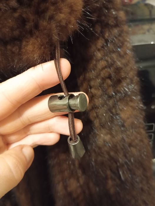 Норка норкова шуба автоледи авто леді полушубок в'язана