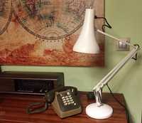 Candeeiro Anglepoise modelo 90 em branco década de 70