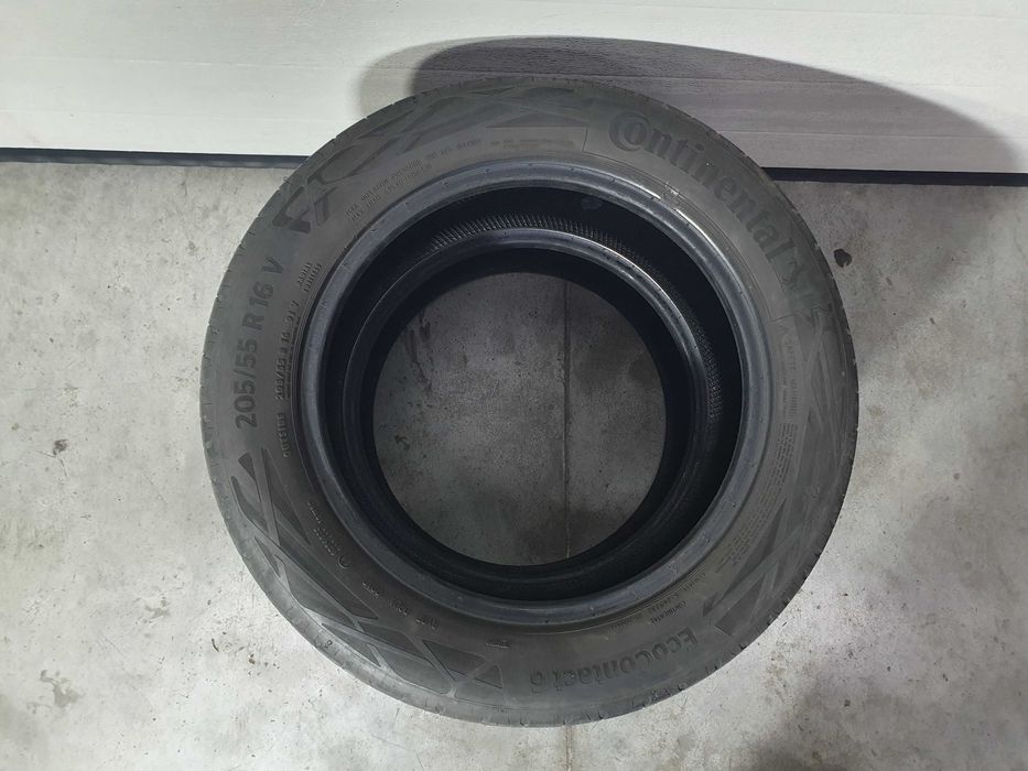 2szt. 205/55/16 91V Continental EcoContact 6 4mm 2019r [ 9043 ]