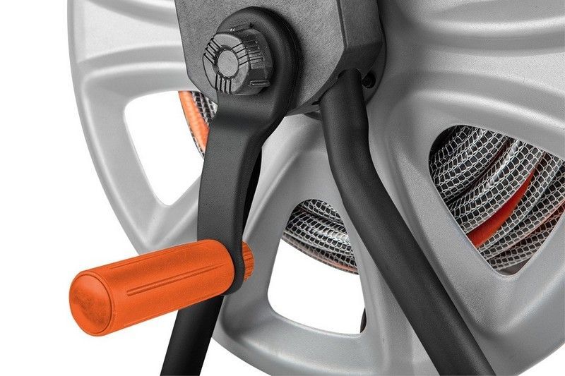 Wózek Na Wąż Ogrodowy,Metalowy,Do 60 M Węża 1/2'' Neo