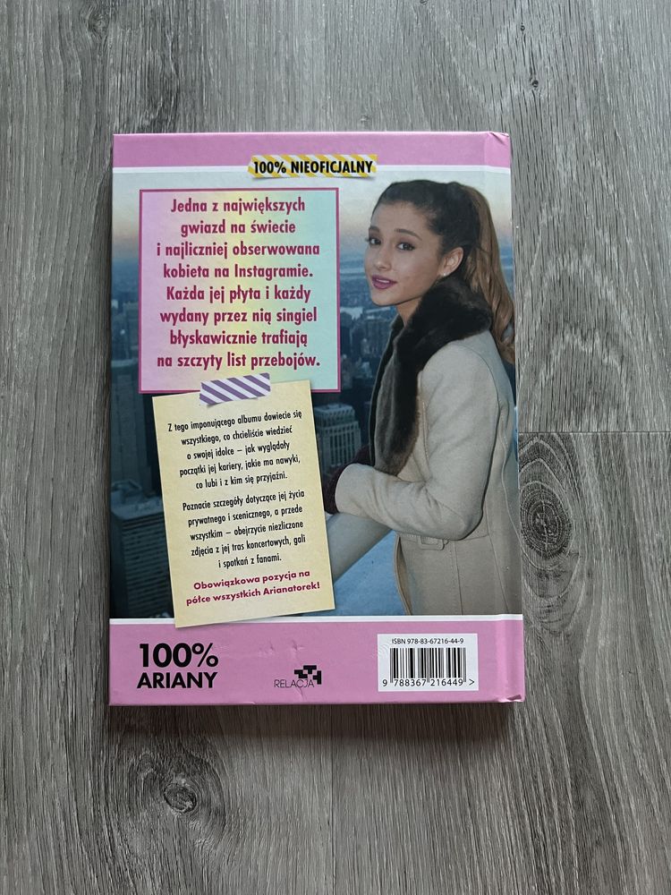 książka ariana grande