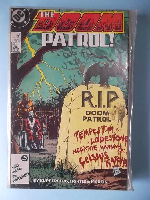 The DOOM PATROL - Lote 20 comics originais desde 1988