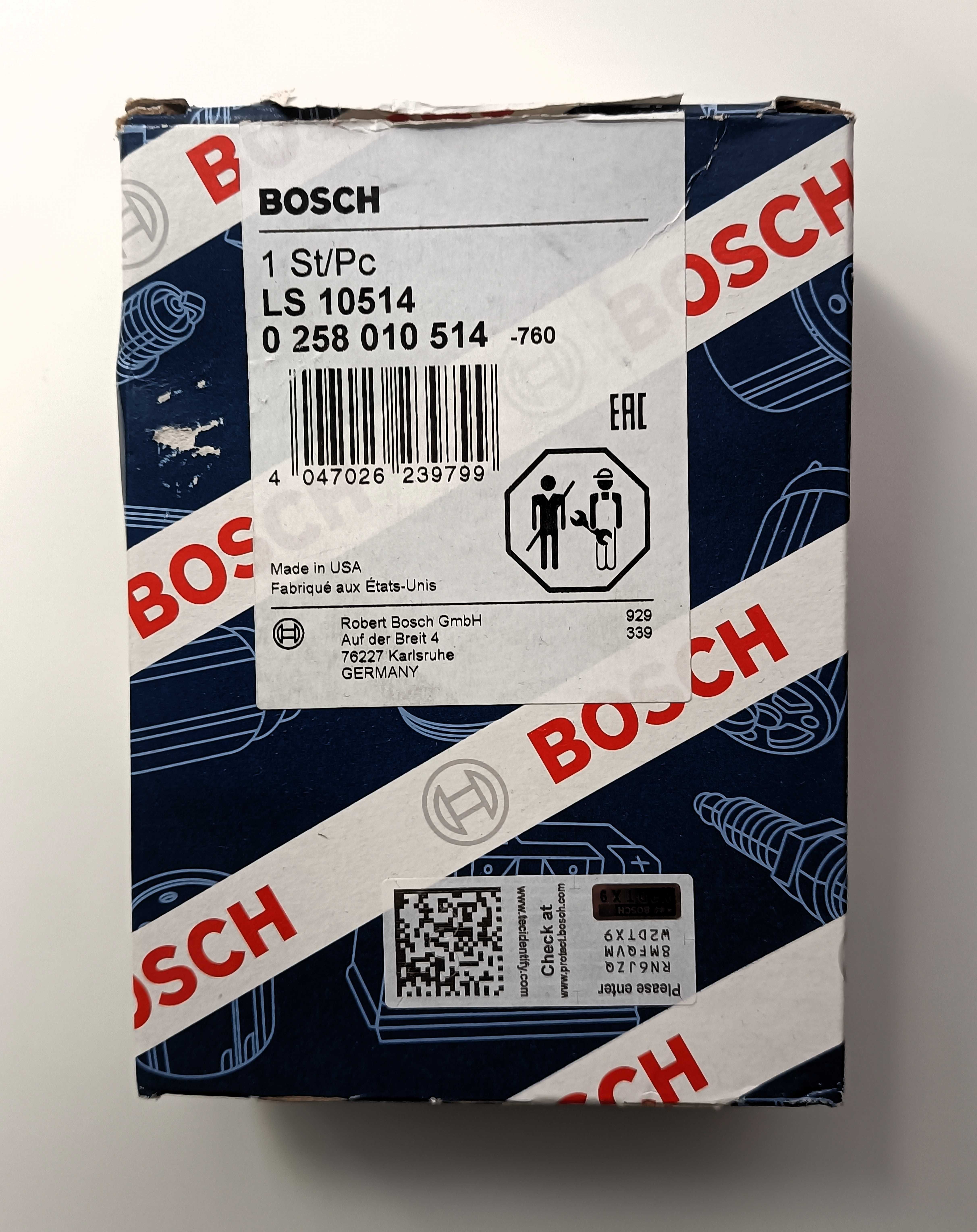 Nowa Sonda lambda Bosch 0|2|5|8|0|1|0|5|1|4 OPEL | CHEVROLET