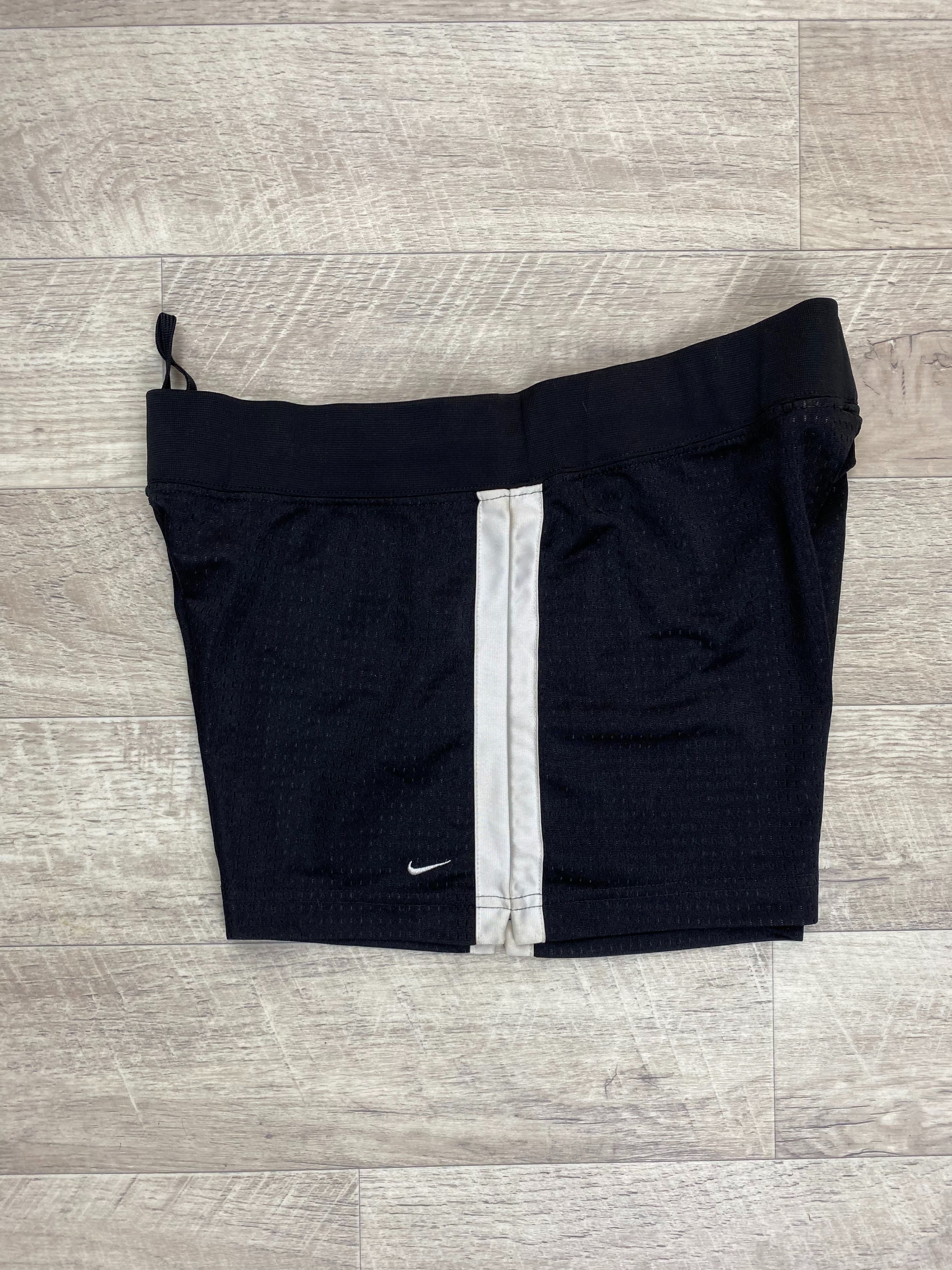 Nike шорты 08/10 размер M женские спортивные чёрные оригинал
