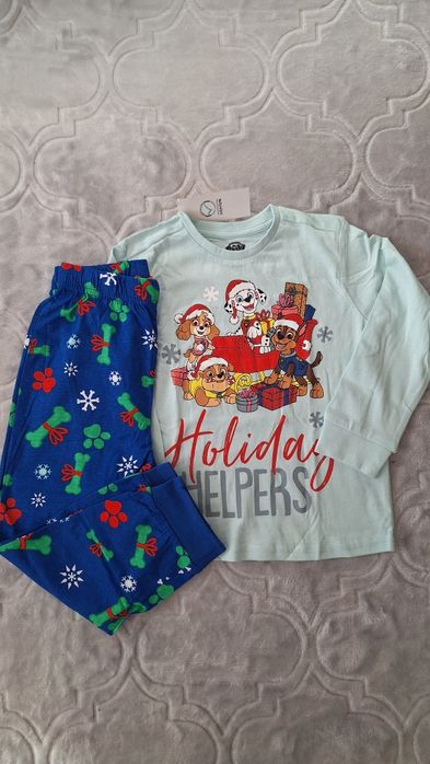 Piżama chłopięca Psi Patrol Świąteczna roz. 98/ 104