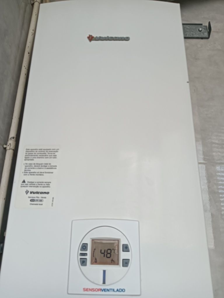 Vendo esquentador vulcano sensor ventilado 11L Gás natural