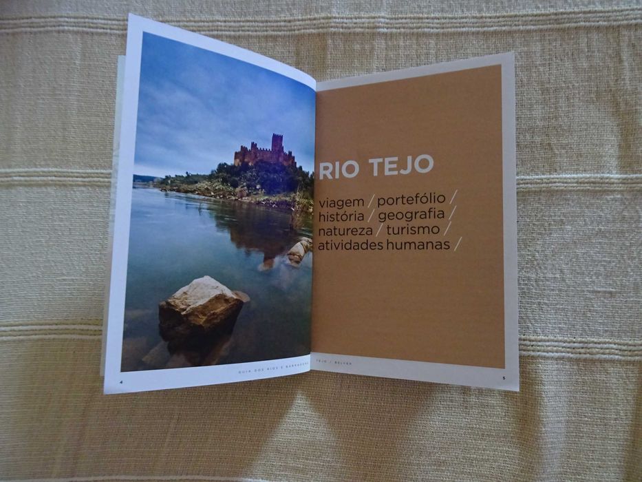 Coleção 7 Livros Guia Dos Rios E Barragens Tejo Douro Guadiana Alqueva