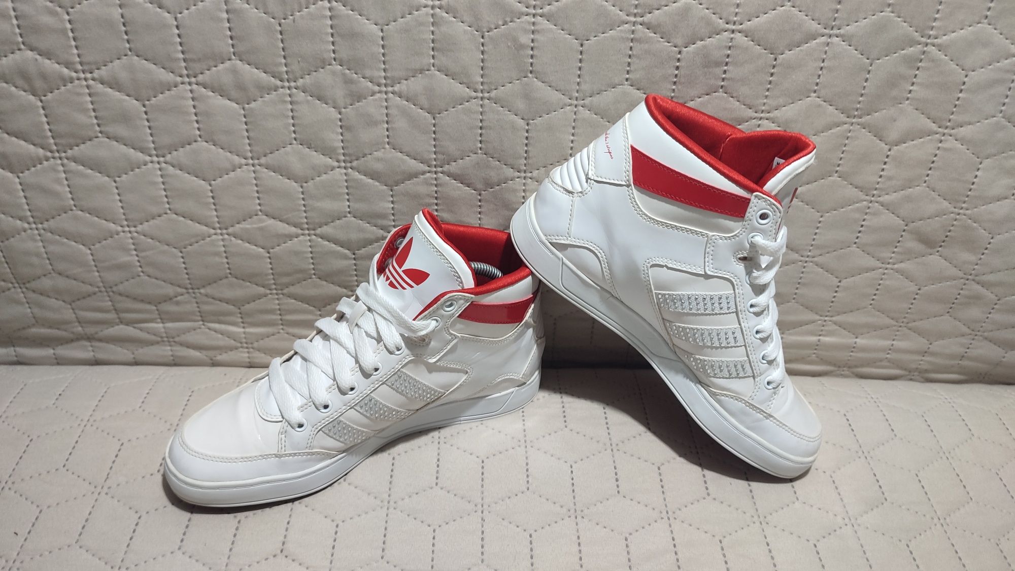 Кросівки хайтопи Adidas Hardcourt Mid, 38,5 р., 24-25 см