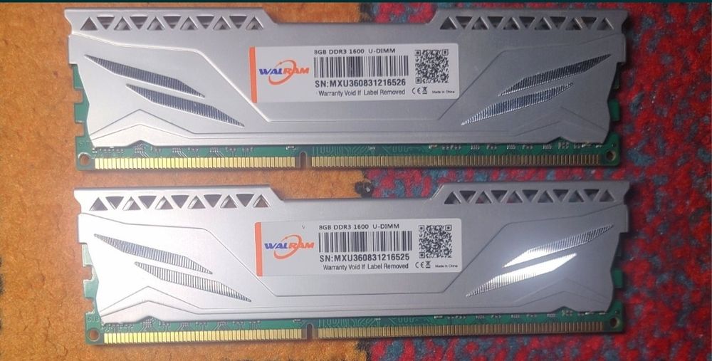 Оперативка Kingston DDR3 32GB 16GB 8GB 4GB