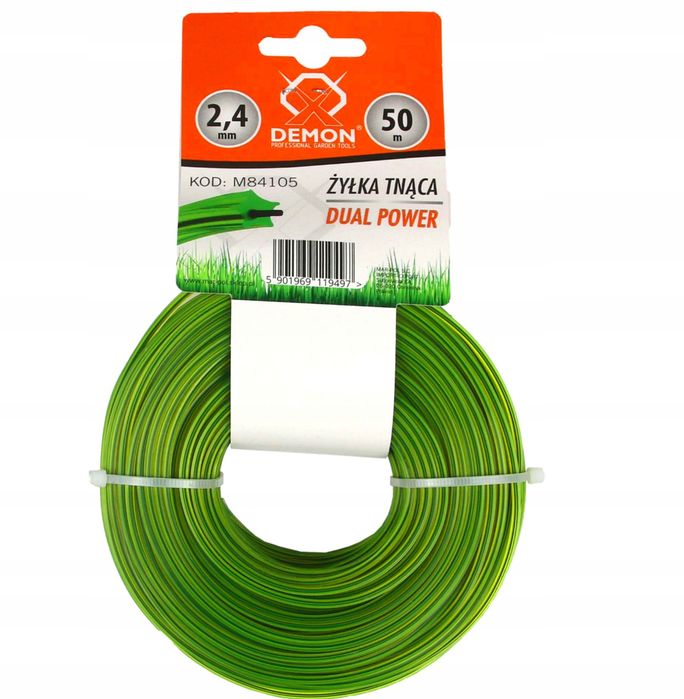 Żyłka Tnąca Do Głowicy Kosy Spalinowej Z Drutem 50