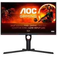 AOC G3 25G3ZM/BK 24.5" FullHD VA 240 Hz FreeSync Premium Preto