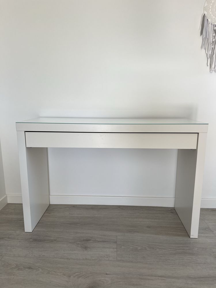 Toaletka IKEA MALM – biały kolor, 120x41 cm