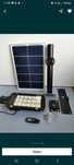 Lampa solarna 600w metalowa obrotowy panel