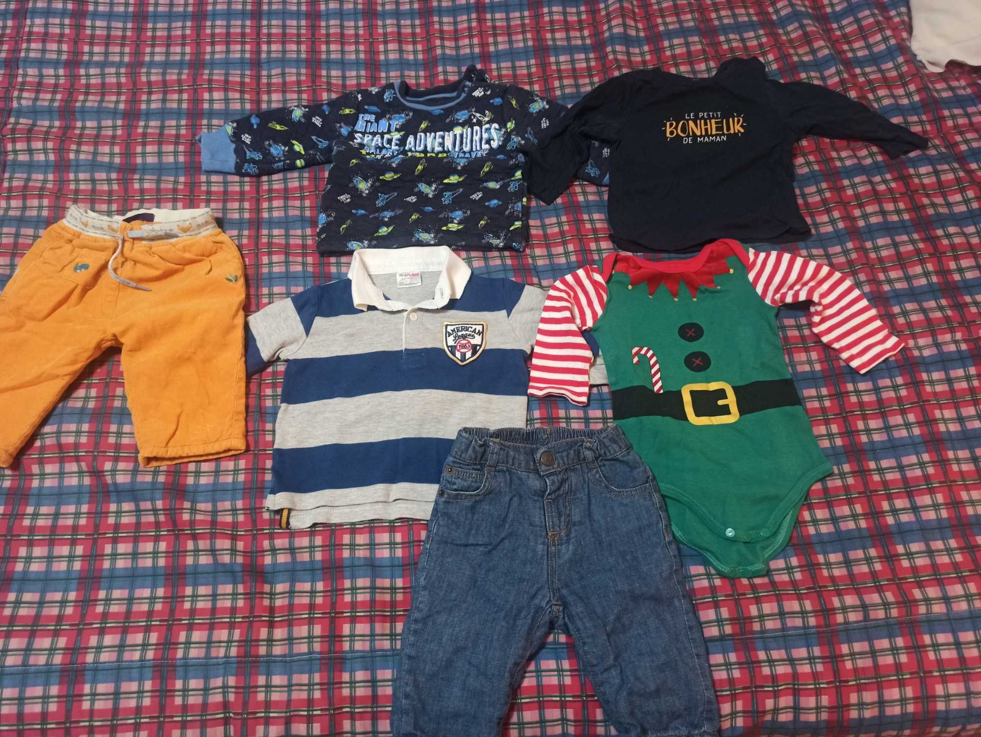 Lote roupa bebé 6meses até aos 12meses  14 peças