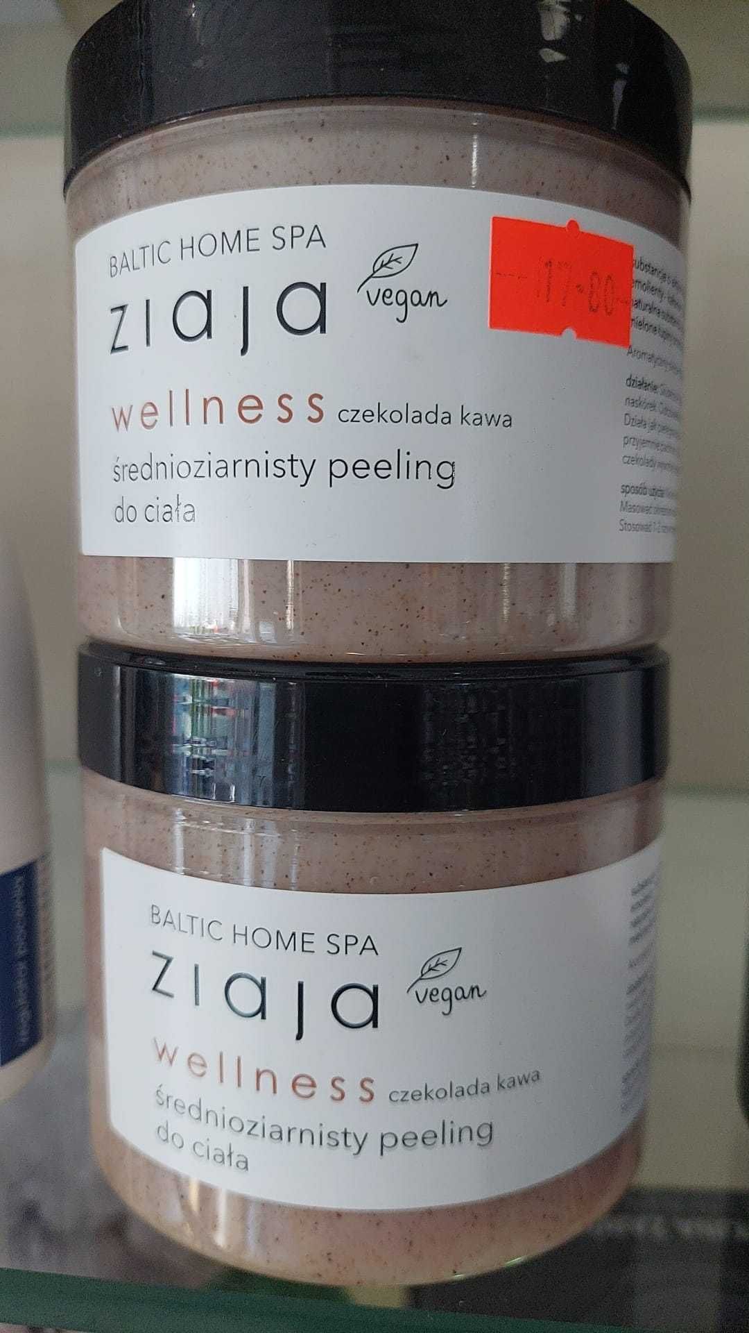 Ziaja wellness czekolada kawa średnioziarnisty peeling ciała 300ml 2sz