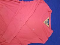 Czerwony kaszmirowy sweter Tommy Hilfiger