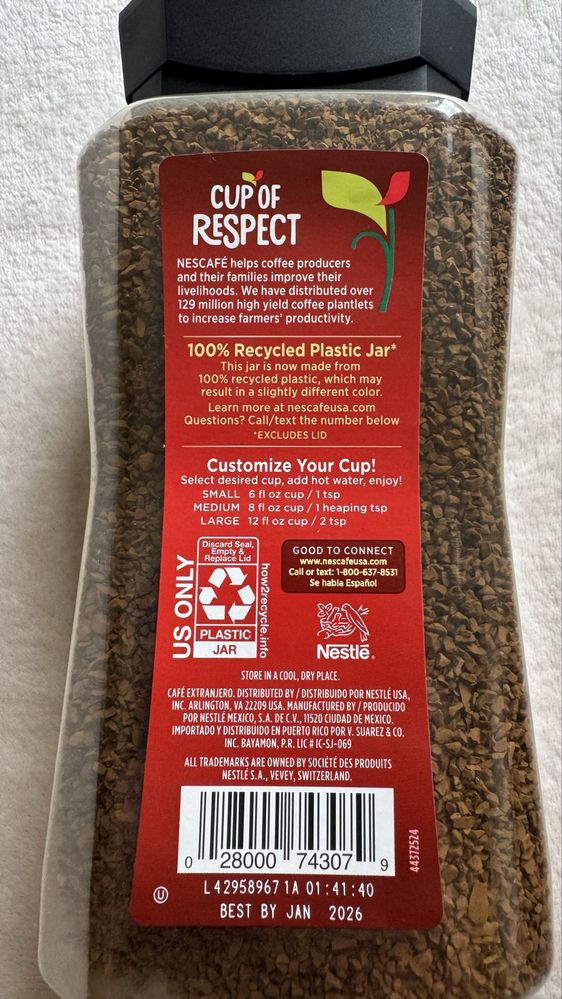 Kawa rozpuszczalna Necafe Taster’s choice House Blend 397g