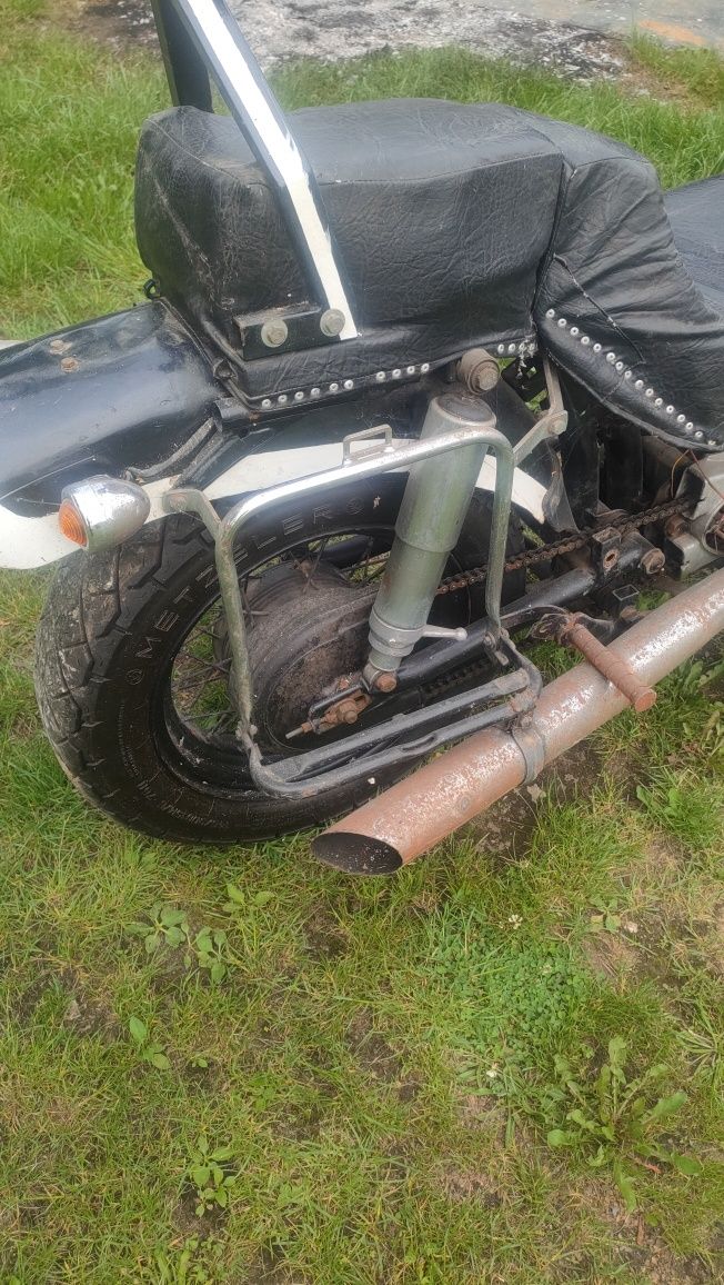 Motocykl motor SAM z silnikiem z Fiata 126p, malucha okazja