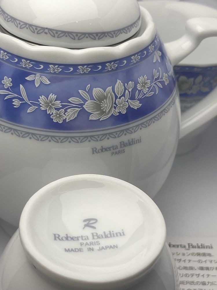 Фарфоровий чайний сервіз Roberta Baldini Paris (Made in Japan)