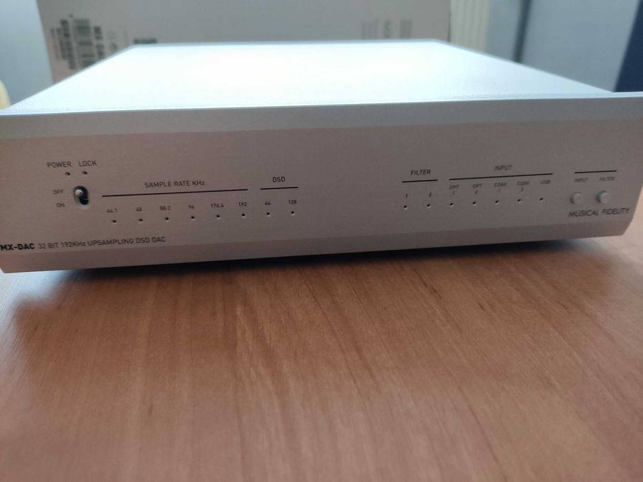 Musical Fidelity MX-DAC,Gwarancja.