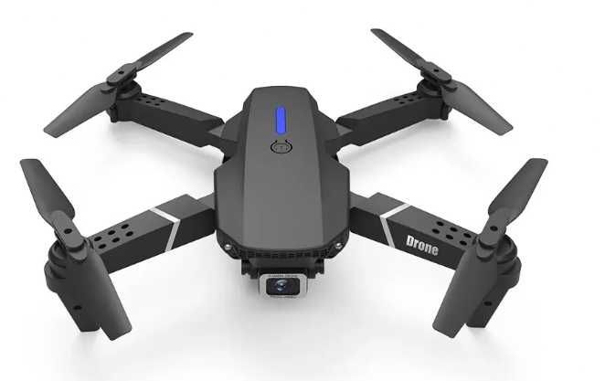 DRON E88 PRO - 2 x kamera - zdalny podgląd w telefonie - NOWY - 12szt
