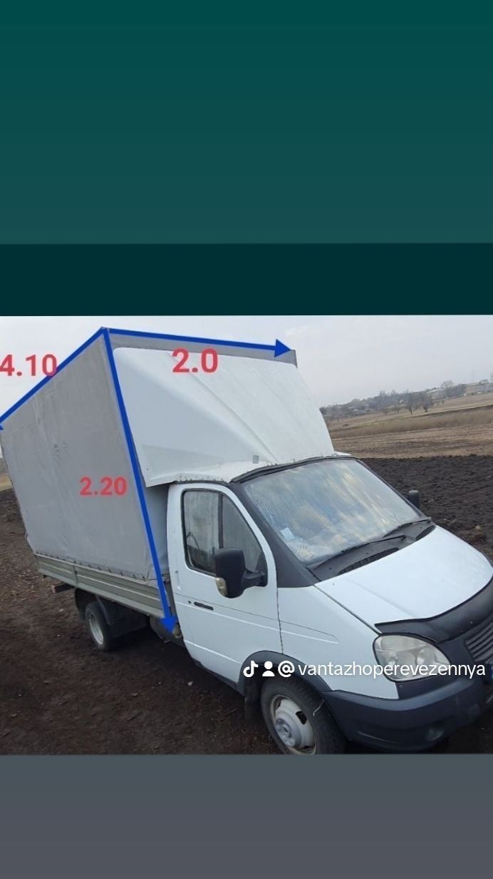 Грузоперевозки Газелькой