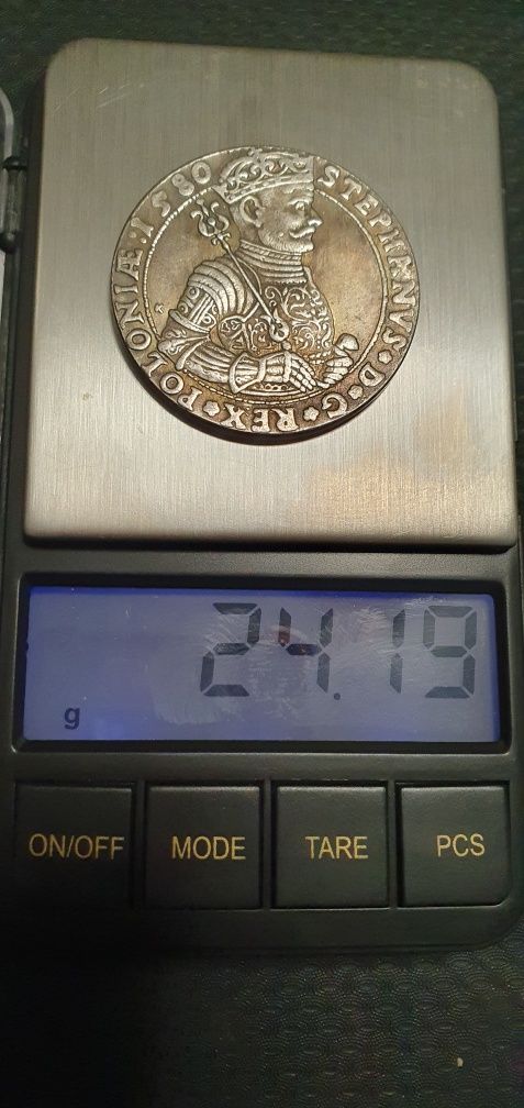 Талер 1580 року Стефан Баторий Польша