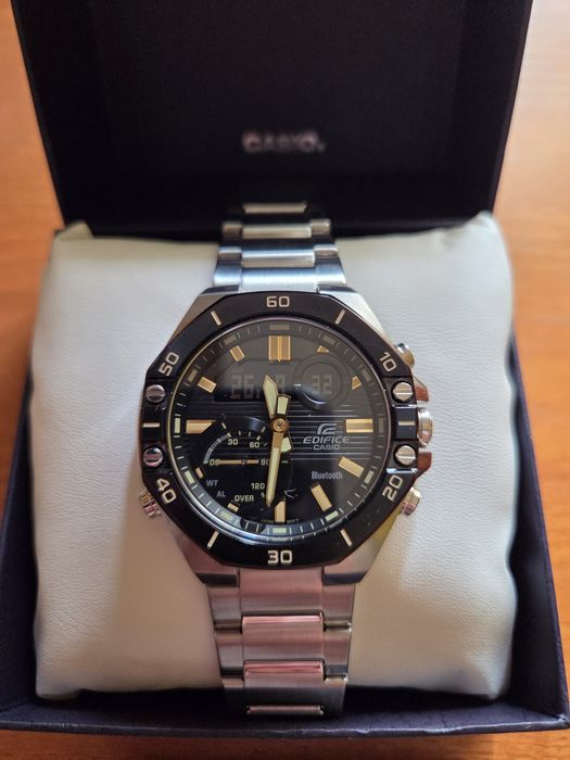 Casio Edifice Novo Modelo ECB-10DB-1A9 factura e garantia