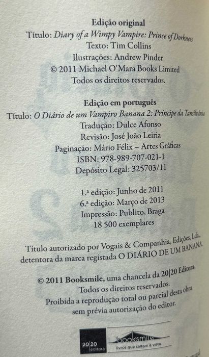 Diário de um Vampiro Banana 2 - Príncipe da Transilvânia, Tim Collins