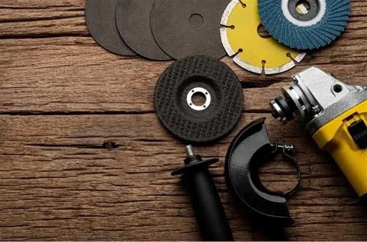 SZLIFIERKA KĄTOWA Akumulatorowa 21V 2X6AH KĄTÓWKA Zestaw Tarcz 125MM