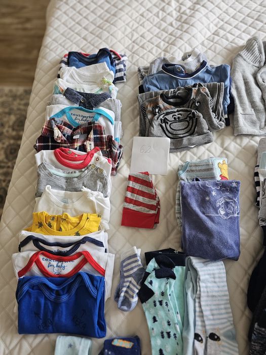 Pakiet ubrań dla chłopca r. 62